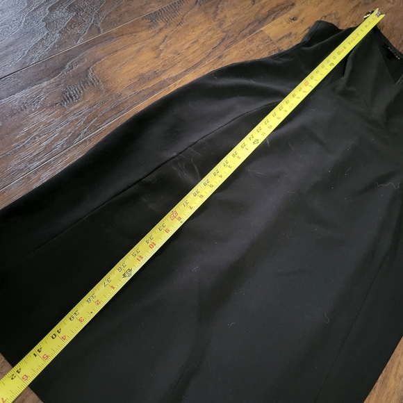 Escada Black V Neck Sheath Dress - Picture 6 of 12